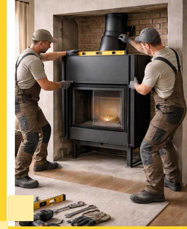 Установка каминных топок в Каменске-Шахтинском под ключ от 18542 р. | ЭриданКсш