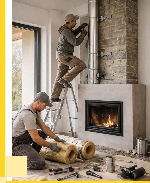 Монтаж дымоходов для каминов в Каменске-Шахтинском от 15452 р. ЭриданКсш