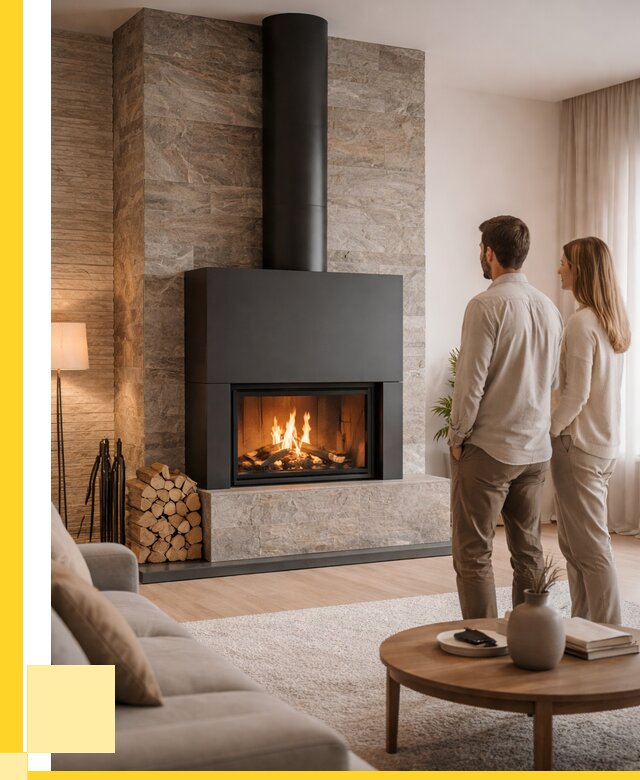 Закрытые камины под ключ в Каменске-Шахтинском от 123612 р., ЭриданКсш