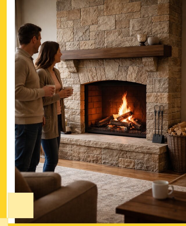 Каменные камины на заказ в Каменске-Шахтинском от 185418 р. | ЭриданКсш