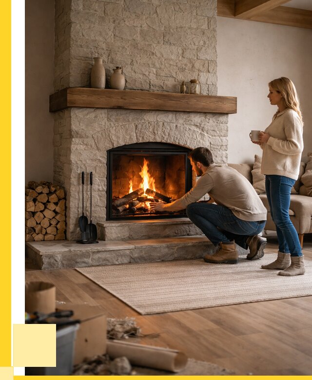 Камины для загородного дома в Каменске-Шахтинском от 360535 р., ЭриданКсш