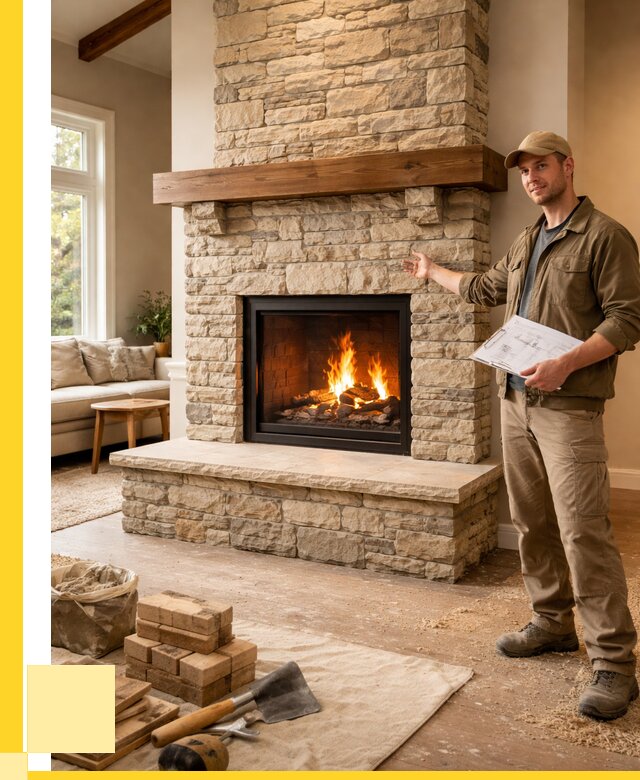 Камины под ключ в Каменске-Шахтинском от 185418 р. | ЭриданКсш — установка