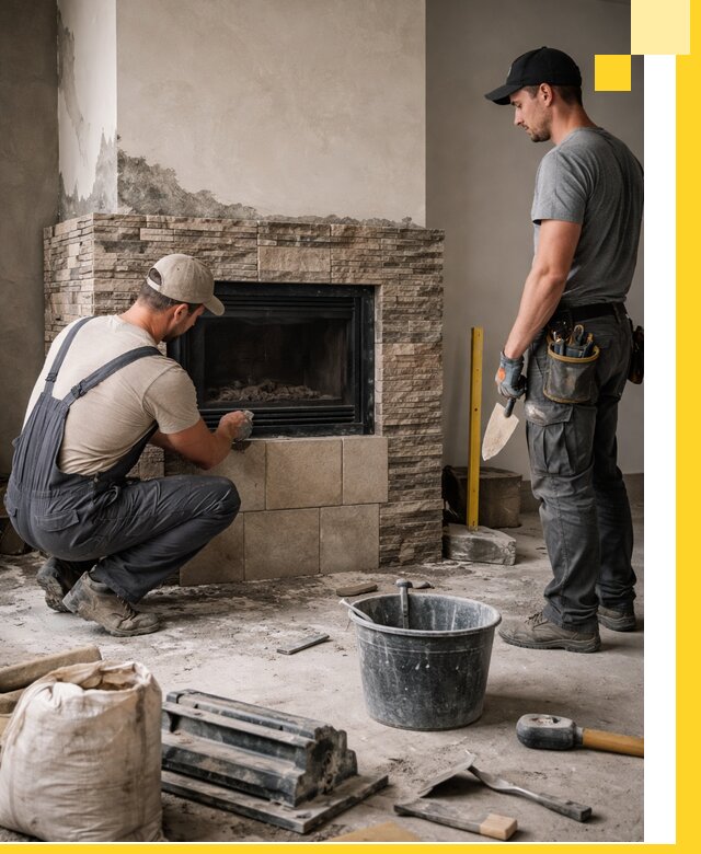 Камины под ключ в Каменске-Шахтинском: проект, изготовление и монтаж