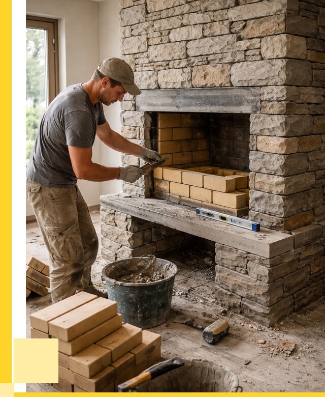 Кладка каминов и камина в Каменске-Шахтинском от 25753 р. ЭриданКсш