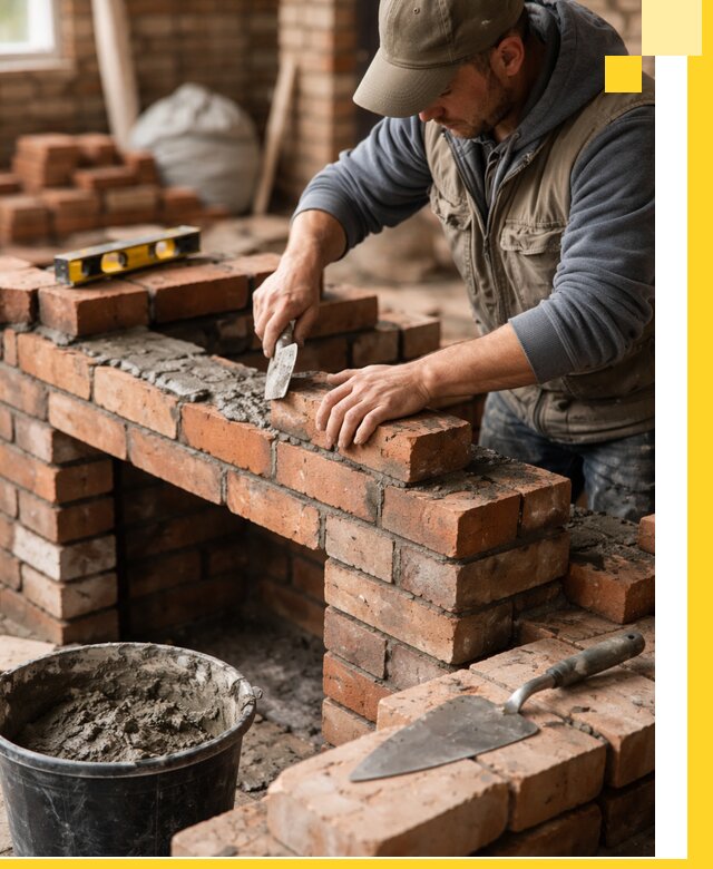 Кладка каминов под ключ в Каменске-Шахтинском профессиональная отделка и монтаж