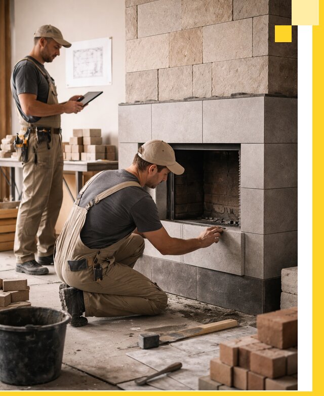 Индивидуальные проекты каминов и каминных систем в Каменске-Шахтинском