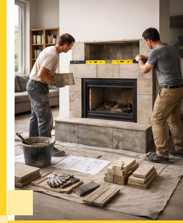 Монтаж каминов и установка в Каменске-Шахтинском от 46355 р. | ЭриданКсш