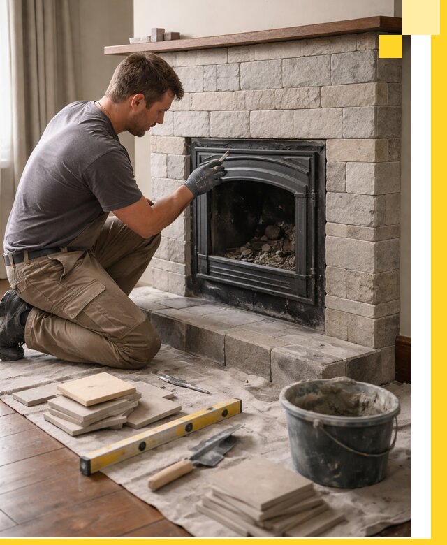 Профессиональный ремонт каминов в Каменске-Шахтинском восстановление и сервис