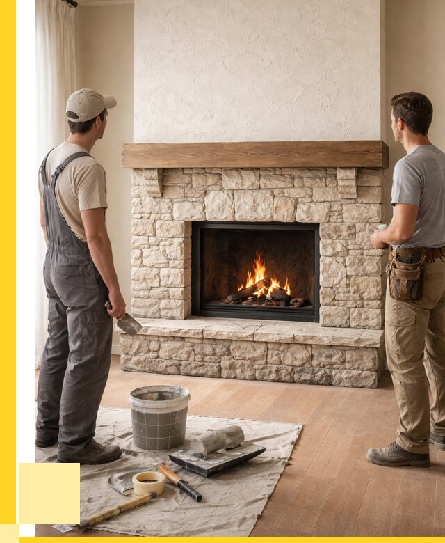 Отделка каминов в Каменске-Шахтинском от 6696 р. под ключ | ЭриданКсш