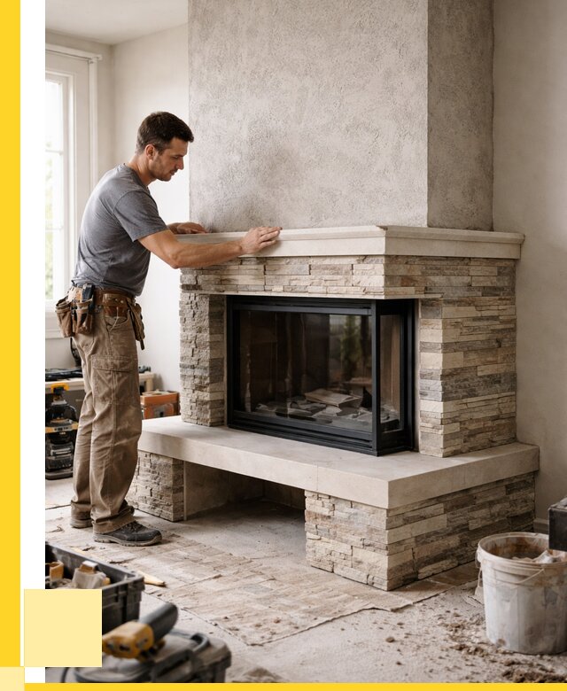 Изготовление каминов под ключ в Каменске-Шахтинском от 154515 р. | ЭриданКсш