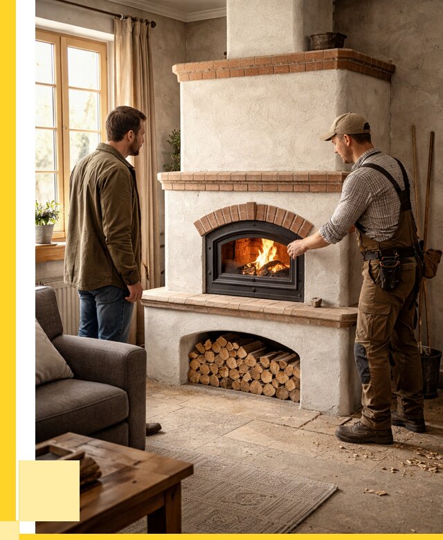 Печи камины в Каменске-Шахтинском: кирпичные, изразцовые от 61806 р. | ЭриданКсш