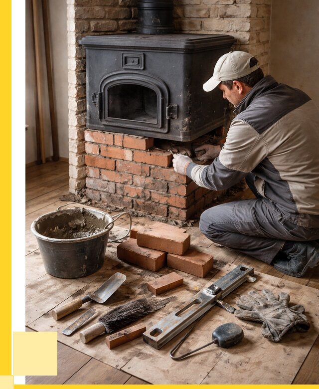 Ремонт печей в Каменске-Шахтинском от 12361 р., услуги печника ЭриданКсш