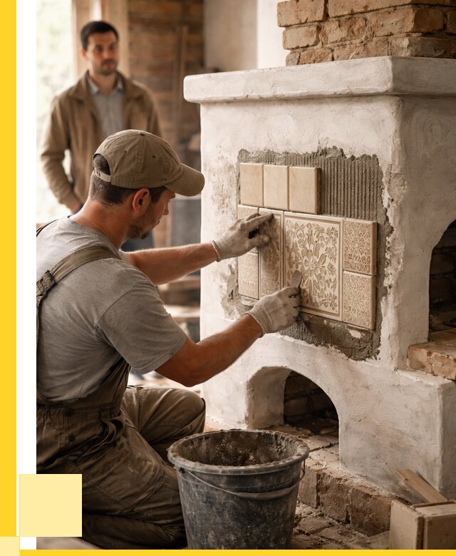 Отделка печей и банных печей в Каменске-Шахтинском от 36054 р. | ЭриданКсш