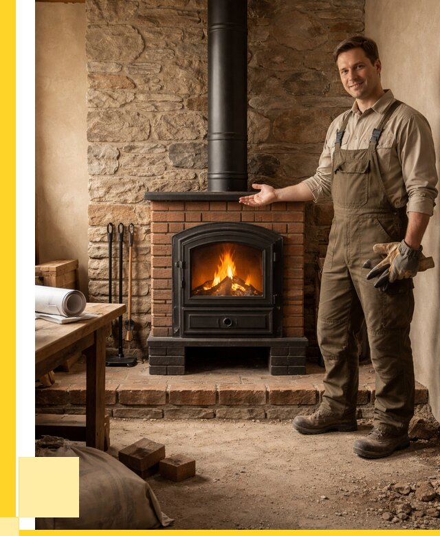 Печи отопительные из кирпича в Каменске-Шахтинском от 82408 р., ЭриданКсш