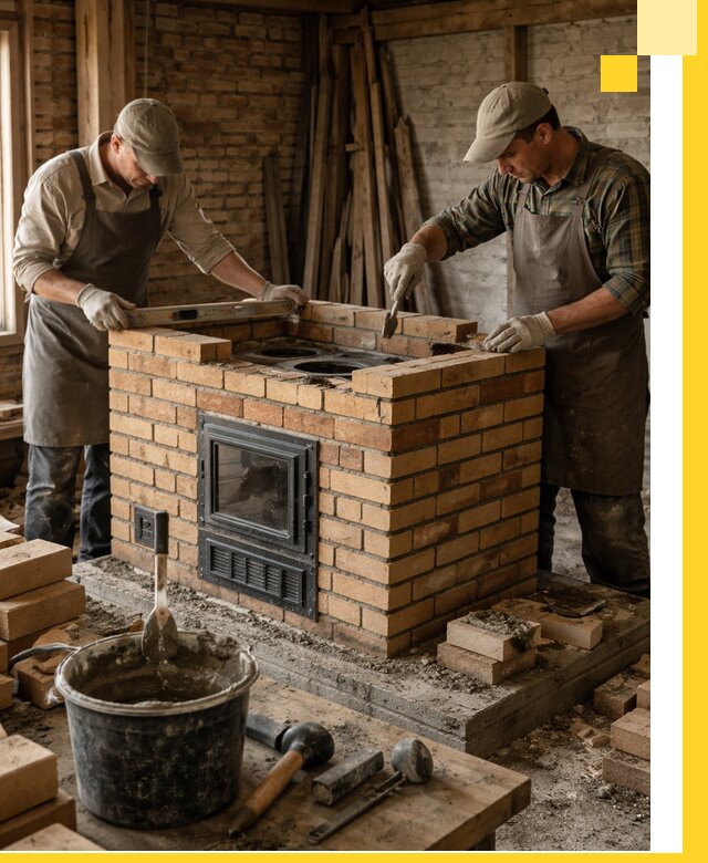 Изготовление и установка варочных печей под ключ в Каменске-Шахтинском