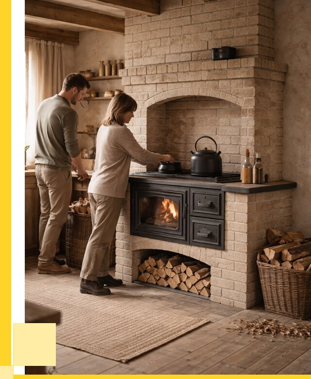 Печи с плитой в Каменске-Шахтинском от 46355 р. | ЭриданКсш — кирпичная печь