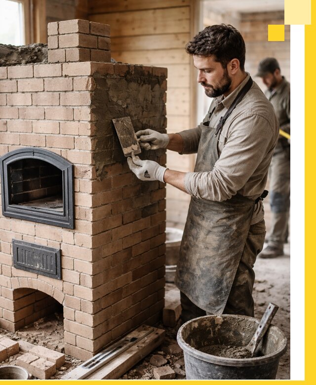 Изготовление и установка печей-шведок под ключ в Каменске-Шахтинском