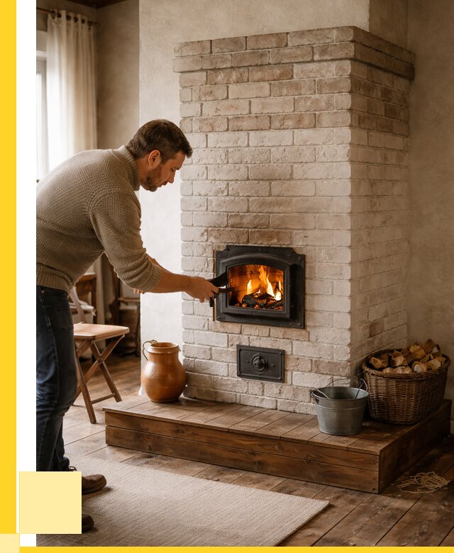 Печь голландка из кирпича в Каменске-Шахтинском от 87559 р. | ЭриданКсш