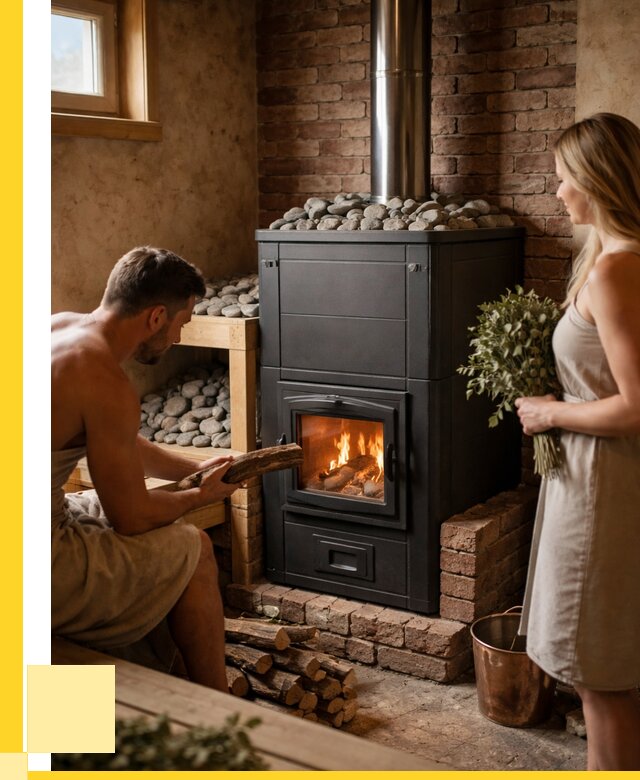 Кирпичная печь для бани на заказ в Каменске-Шахтинском от 56656 р. | ЭриданКсш