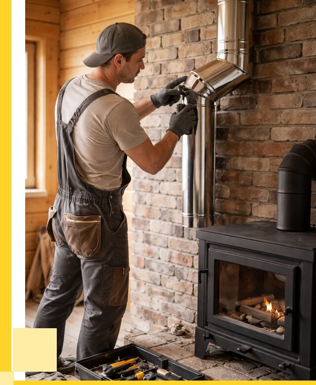 Монтаж дымоходов для печей в Каменске-Шахтинском от 7726 р. | ЭриданКсш