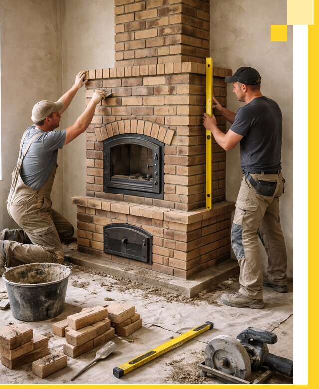 Продажа и установка печей и каминов для дома под ключ в Каменске-Шахтинском