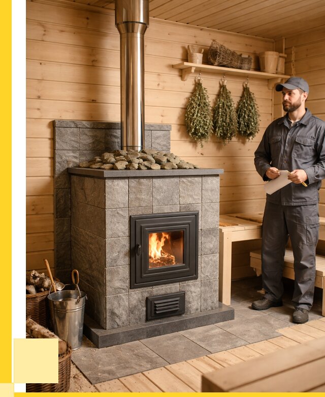 Печи для бани под ключ в Каменске-Шахтинском от 123612 р. | ЭриданКсш