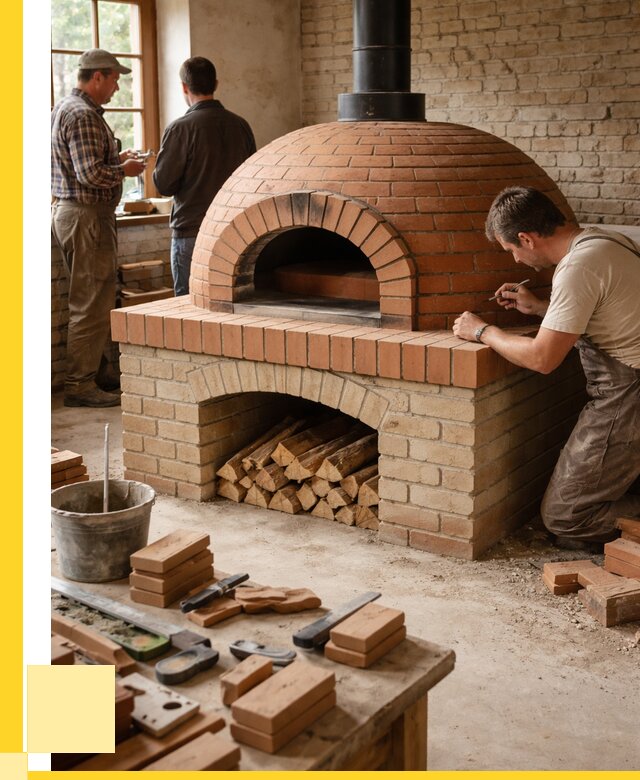 Помпейская печь дровяная для пиццы в Каменске-Шахтинском | ЭриданКсш от 206020 р.