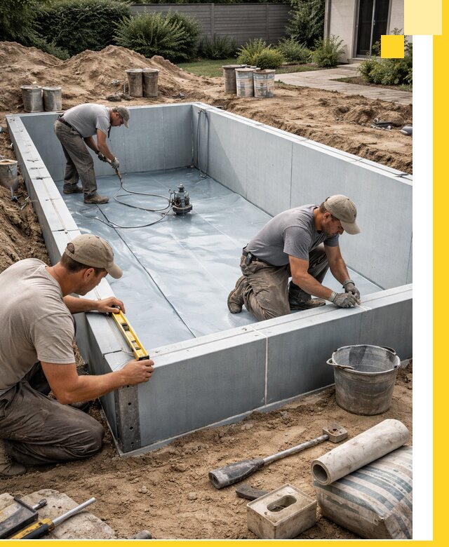 Профессиональный монтаж бассейнов под ключ в Каменске-Шахтинском с гарантией