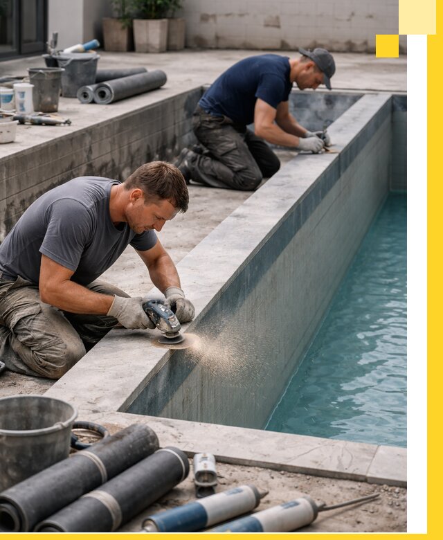 Профессиональный ремонт бассейнов под ключ в Каменске-Шахтинском