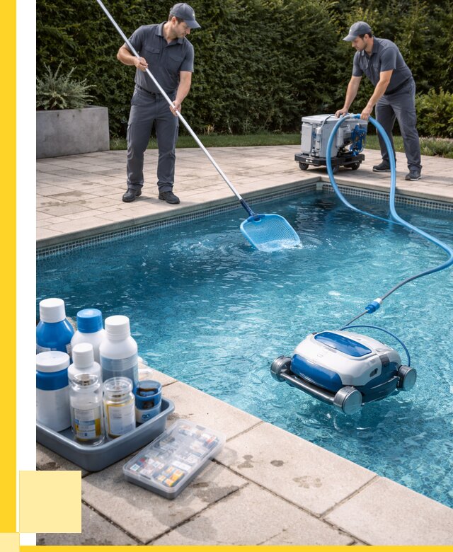 Чистка бассейнов в Каменске-Шахтинском роботами, от 4635 р. | ЭриданКсш