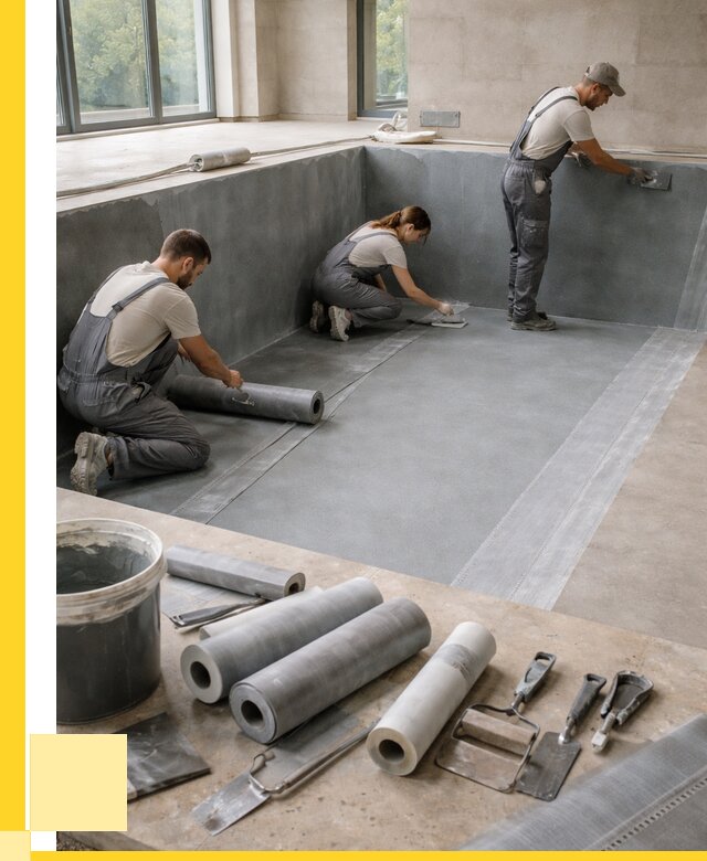 Гидроизоляция бассейнов в Каменске-Шахтинском от 2060 р., ЭриданКсш