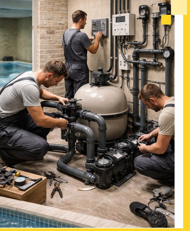 Комплексное оборудование для бассейнов под ключ в Каменске-Шахтинском