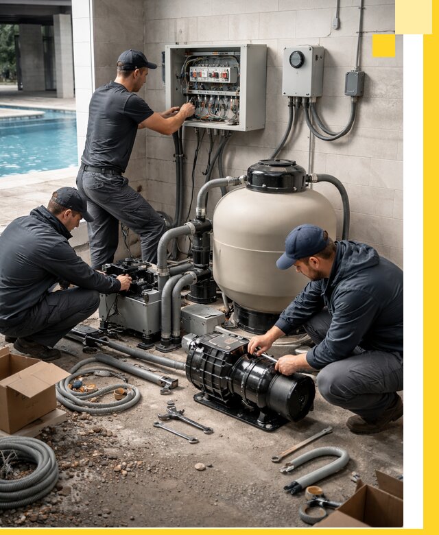 Профессиональный монтаж оборудования для бассейнов в Каменске-Шахтинском