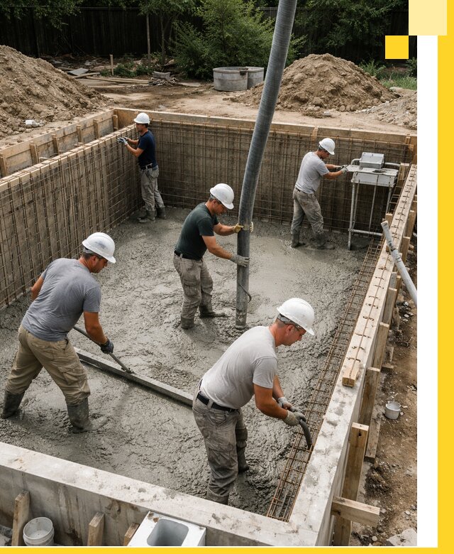 Строительство бетонных бассейнов под ключ в Каменске-Шахтинском