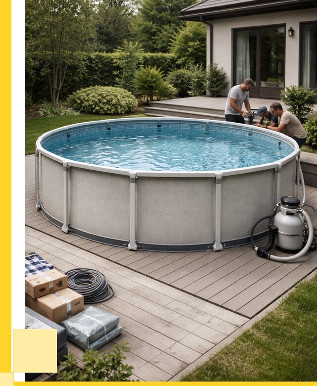 Купить каркасные бассейны в Каменске-Шахтинском от 46355 р. | ЭриданКсш