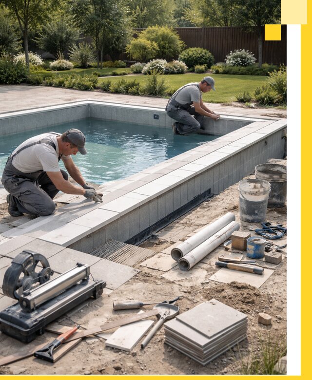 Строительство открытых бассейнов под ключ в Каменске-Шахтинском профессионально