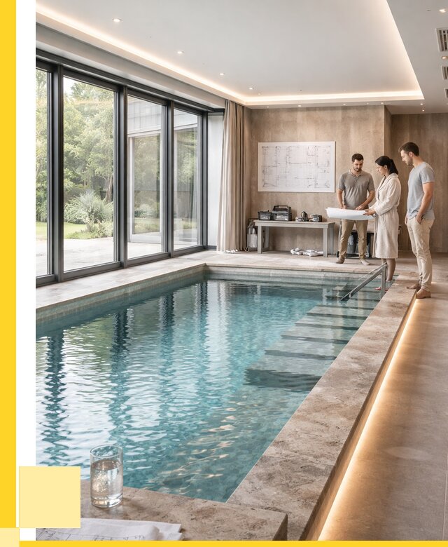 Закрытые бассейны под ключ в Каменске-Шахтинском от 2575250 р. | ЭриданКсш