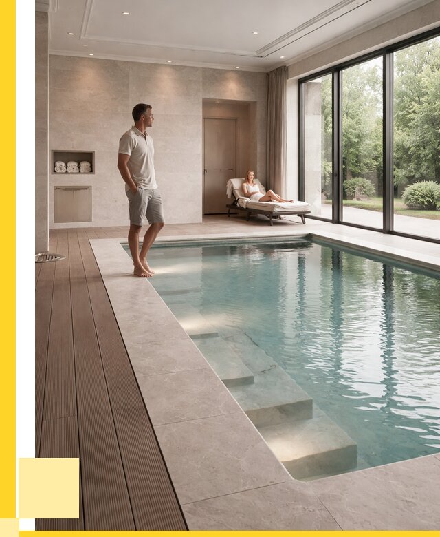 Бассейны в коттедже под ключ в Каменске-Шахтинском от 1236120 р. | ЭриданКсш