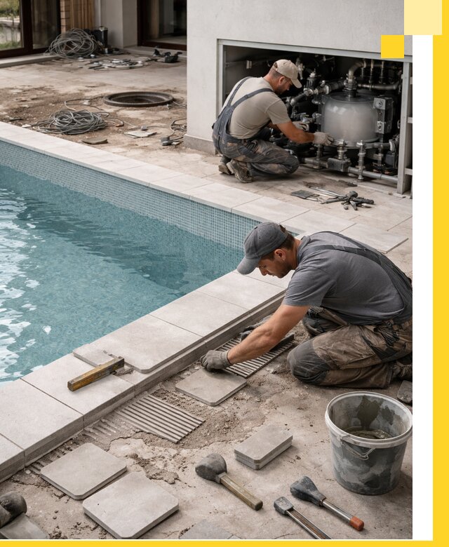 Строительство и монтаж бассейнов в коттедже в Каменске-Шахтинском