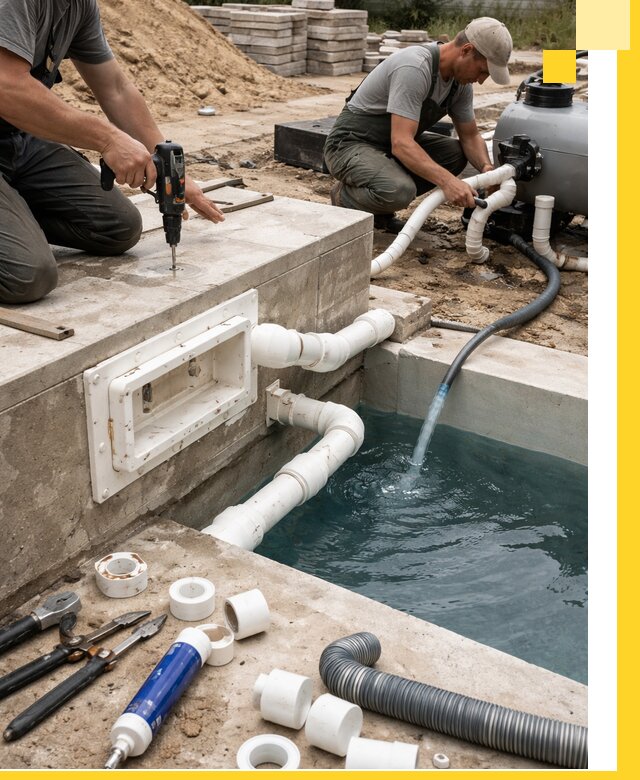 Строительство скиммерных бассейнов под ключ в Каменске-Шахтинском