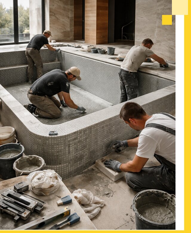 Строительство и установка СПА бассейнов под ключ в Каменске-Шахтинском