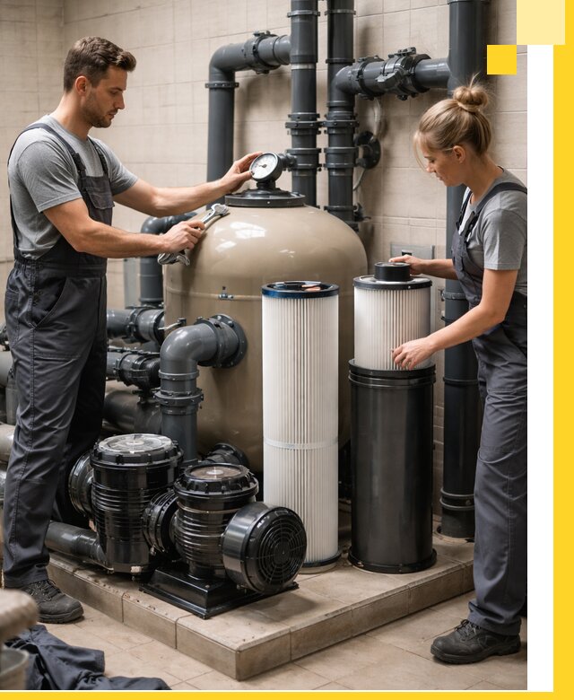 Фильтры и системы фильтрации для бассейнов в Каменске-Шахтинском