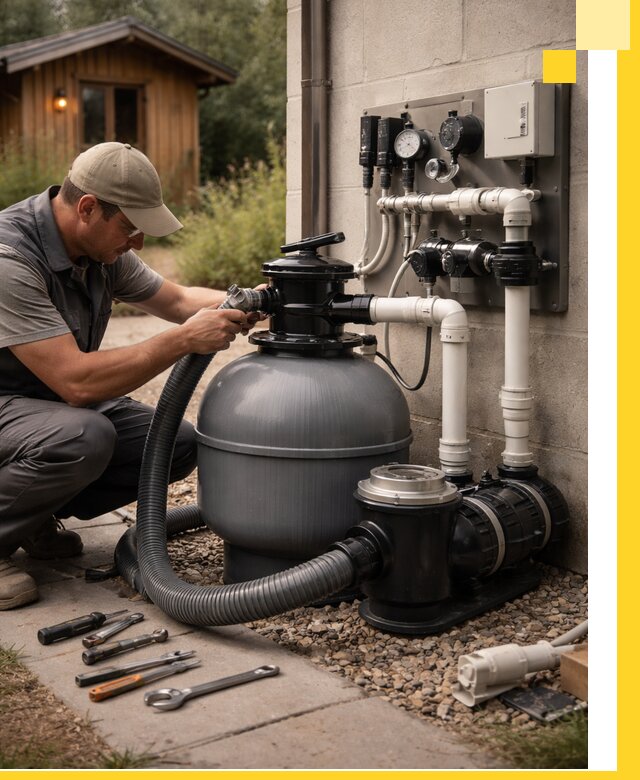 Продажа и монтаж фильтров и насосов для бассейнов в Каменске-Шахтинском