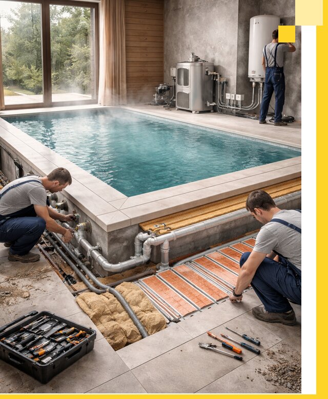 Проектирование и строительство тёплых бассейнов в Каменске-Шахтинском