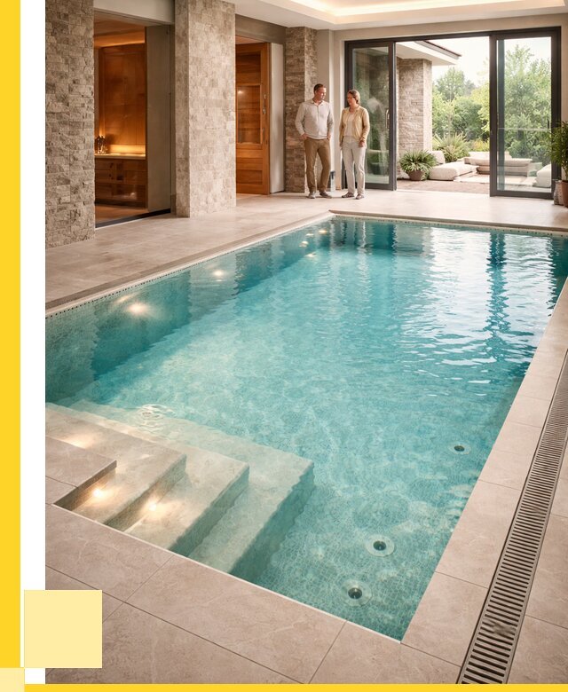 Бассейн во дворе в Каменске-Шахтинском: проект, отделка от 1236120 р. | ЭриданКсш