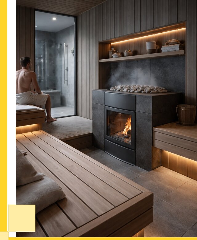 Проект сауны в частном доме в Каменске-Шахтинском от 36054 р. | ЭриданКсш