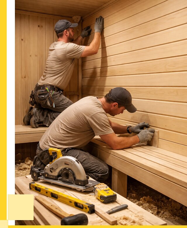 Обшивка саун вагонкой в Каменске-Шахтинском от 2575 р. | ЭриданКсш