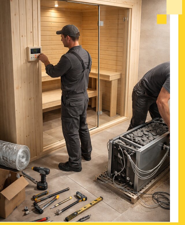 Поставка, установка и монтаж электрических саун в Каменске-Шахтинском