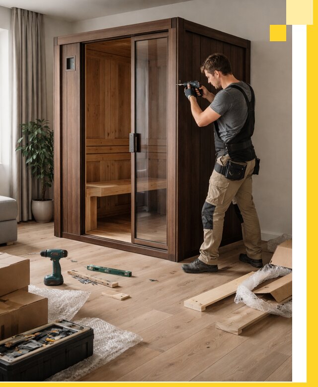 Установка и производство мини саун под ключ в Каменске-Шахтинском