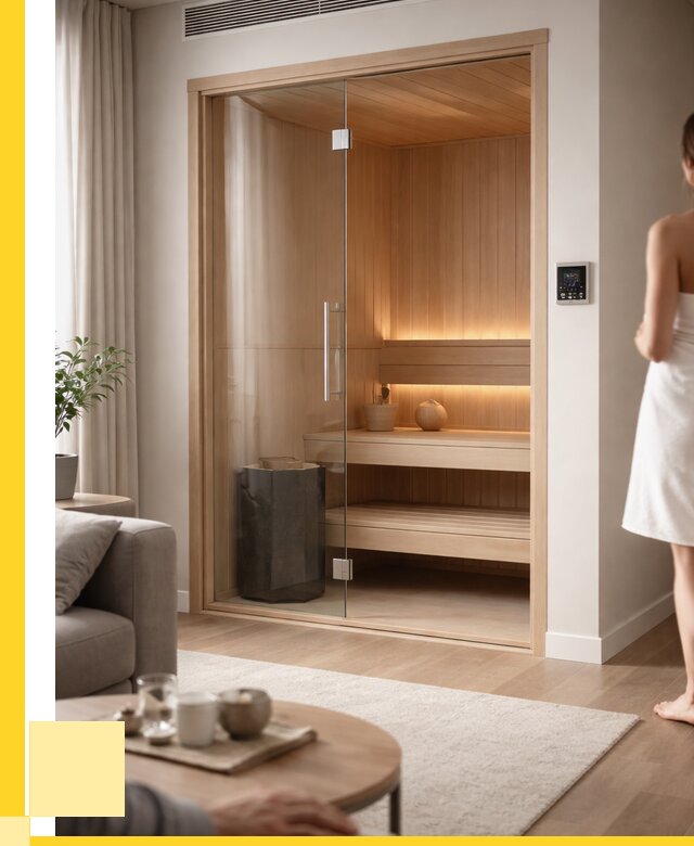 Сауна в квартире под ключ в Каменске-Шахтинском от 123612 р. ЭриданКсш